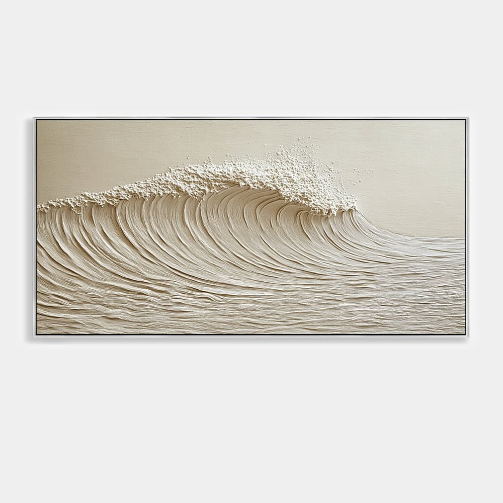 SEA & BEACH ART "IVORY CREST"