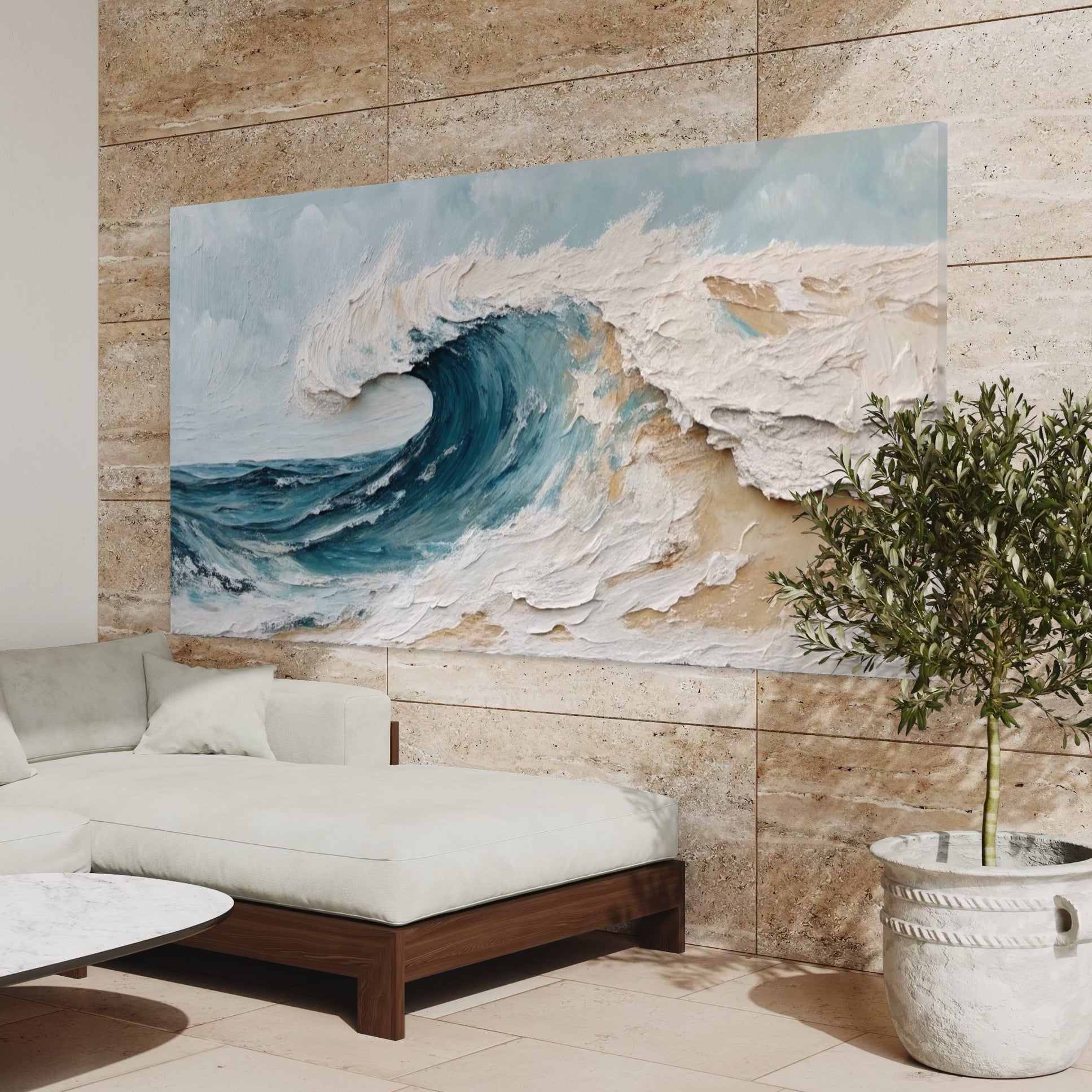 SEA & BEACH ART "GIANT WAVE"