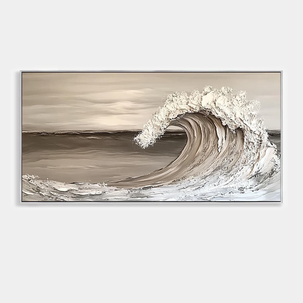 SEA & BEACH ART "STORMY BREAK"