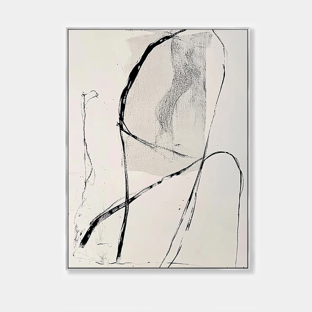WABI SABI WALL ART "SERENE LINES"