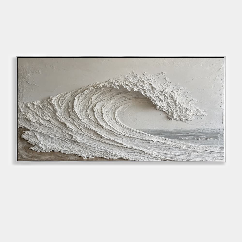 SEA & BEACH ART "FROZEN WAVE"