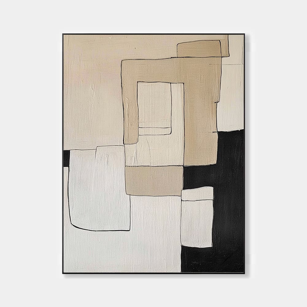 GEOMETRIC ART "DISTINCT PATHS"