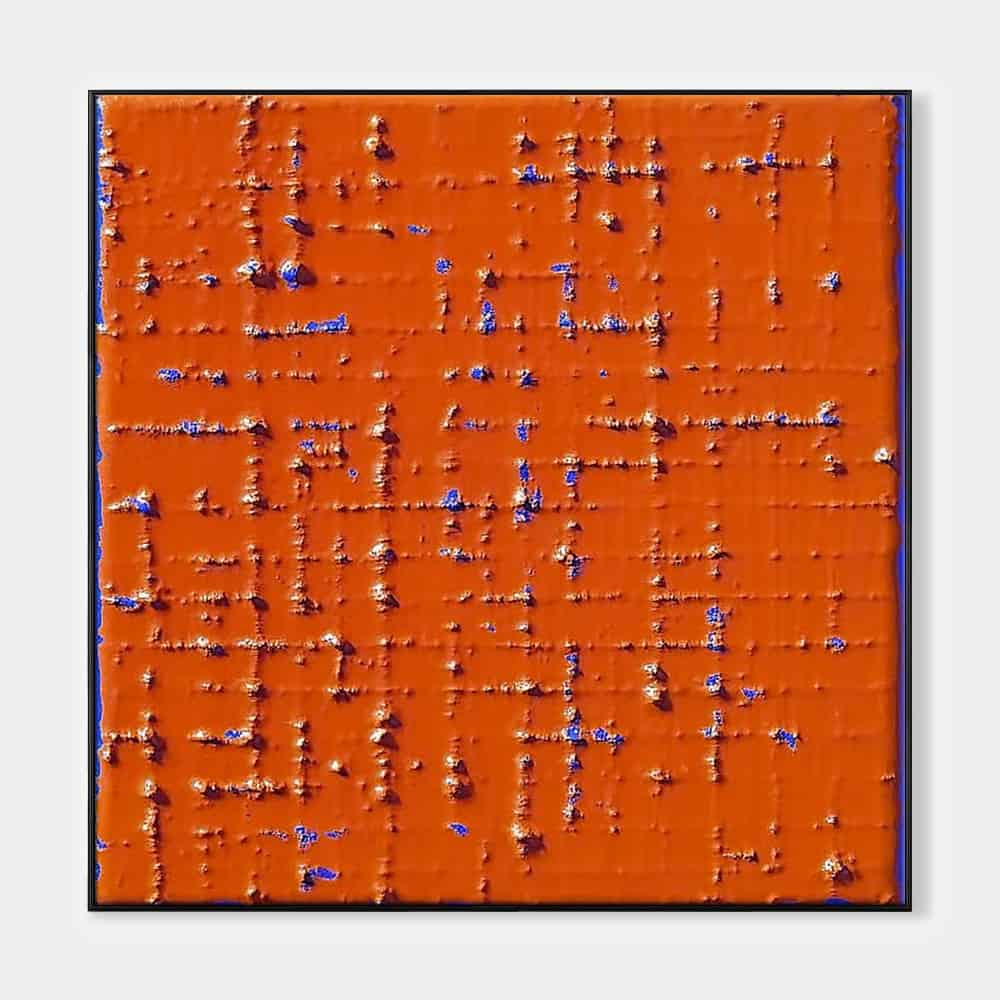 RICH TEXTURED ART "FADING SIGNAL"