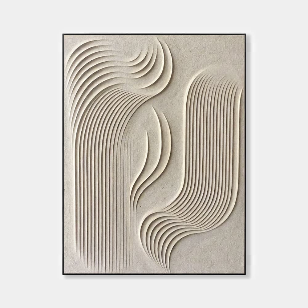 WABI SABI WALL ART "GENTLE CURRENTS"