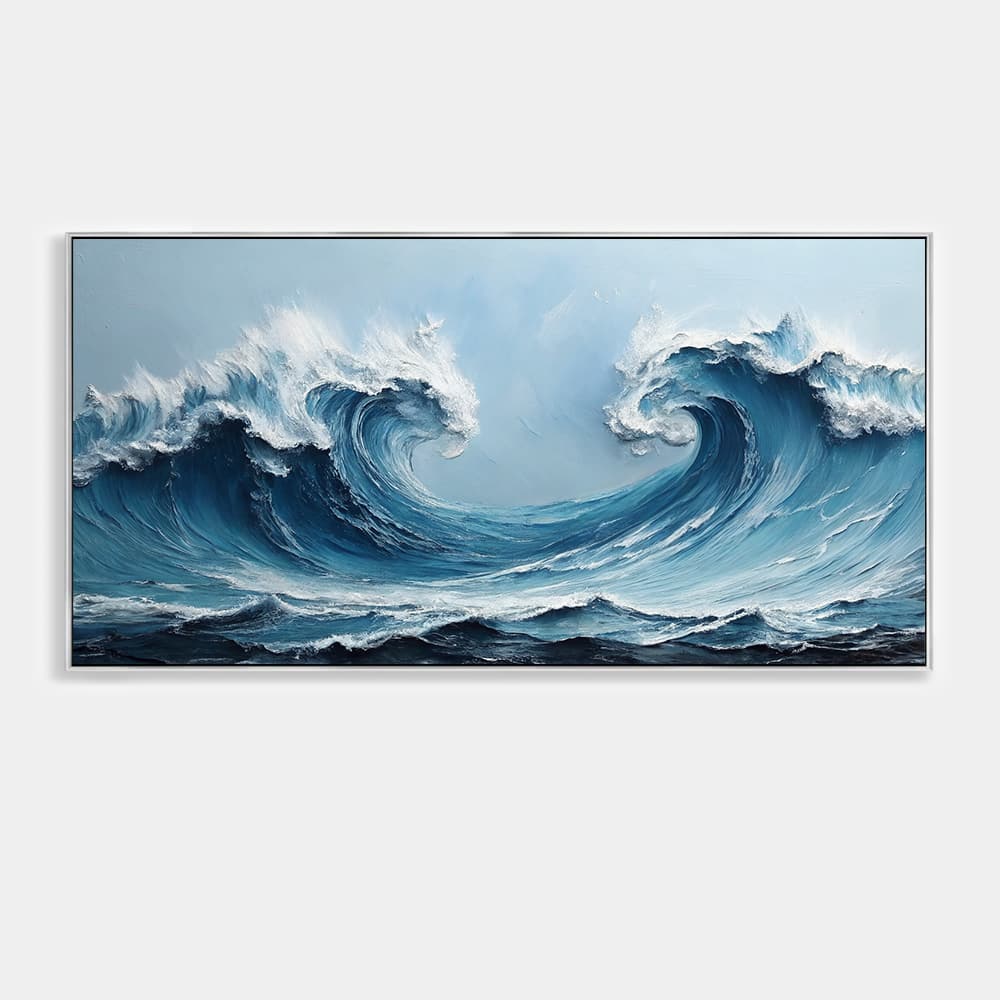 SEA & BEACH ART "TURBULENT SEA"
