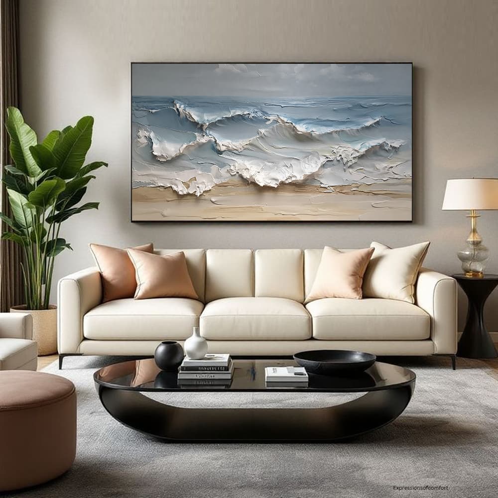 SEA & BEACH ART "OCEAN'S EMBRACE"