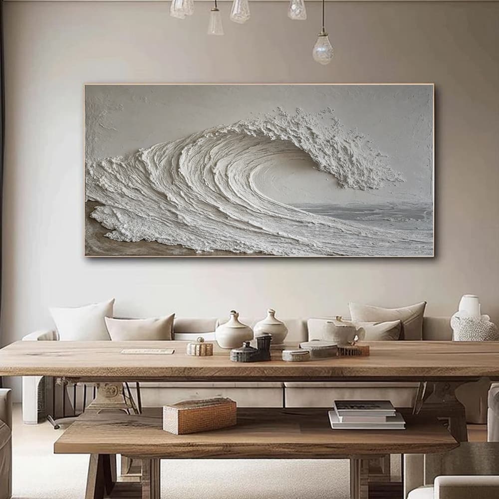 SEA & BEACH ART "FROZEN WAVE"