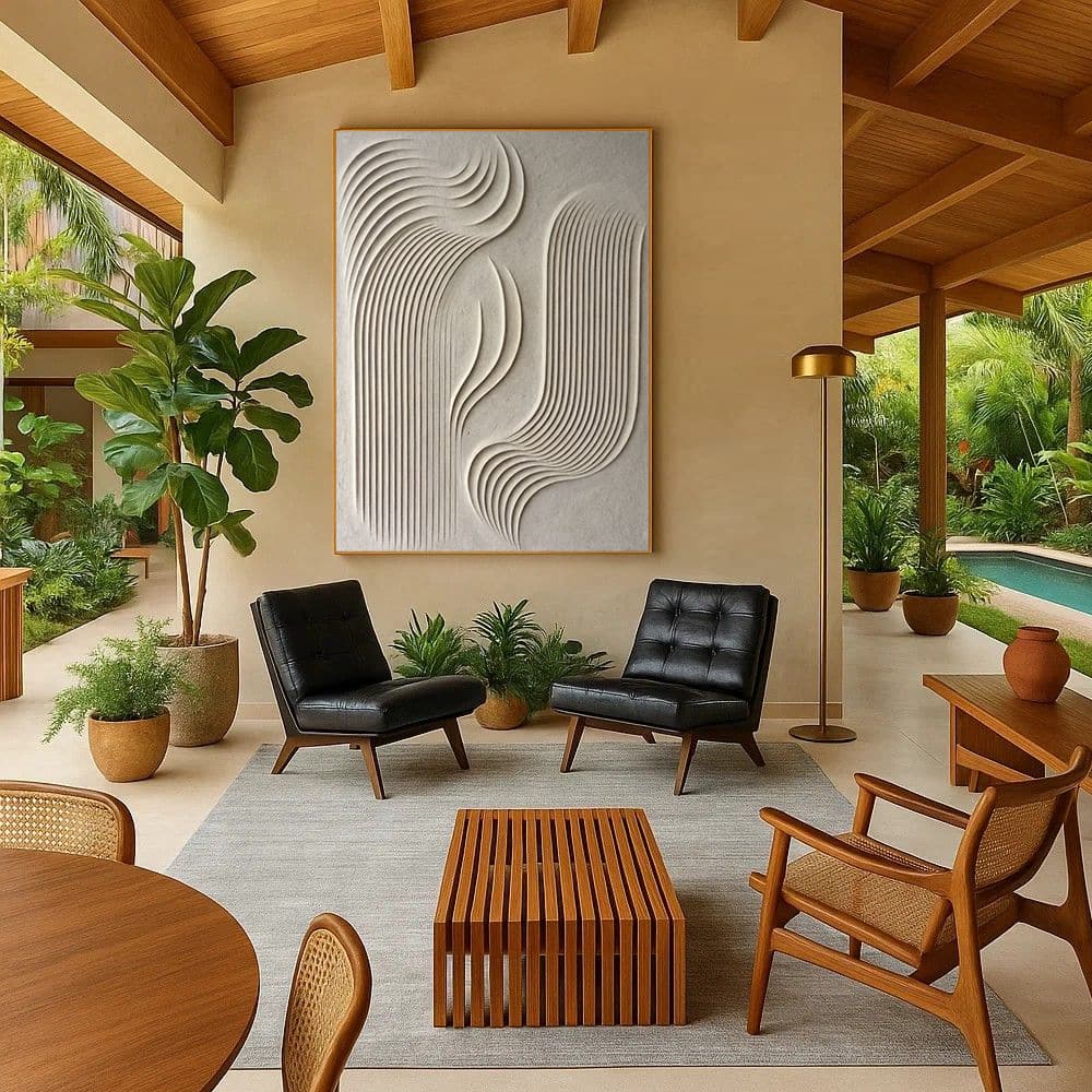 WABI SABI WALL ART "GENTLE CURRENTS"