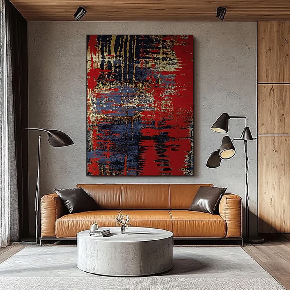 ABSTRACT EXPRESSIONISM: "ROYAL FLUSH"