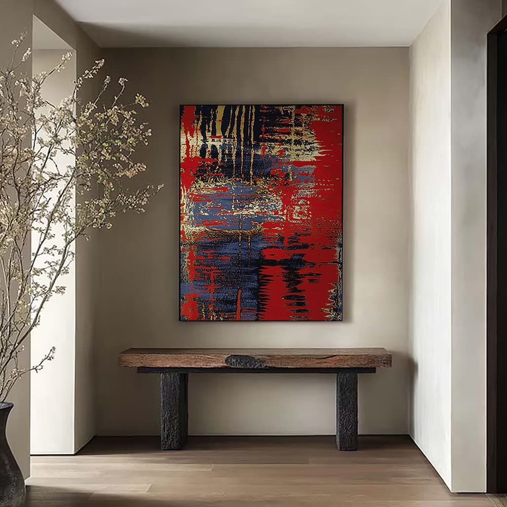 ABSTRACT EXPRESSIONISM: "ROYAL FLUSH"
