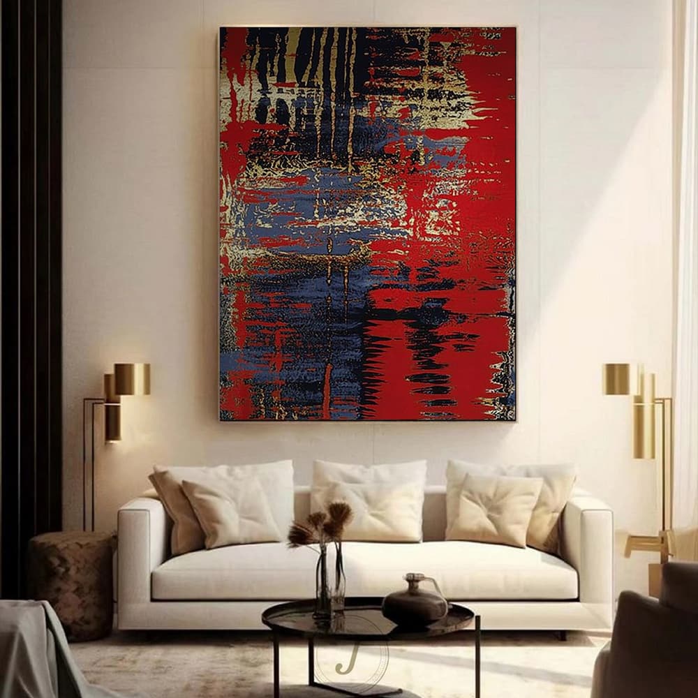 ABSTRACT EXPRESSIONISM: "ROYAL FLUSH"