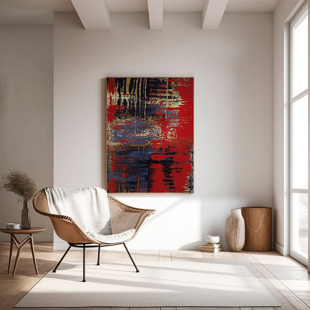 ABSTRACT EXPRESSIONISM: "ROYAL FLUSH"
