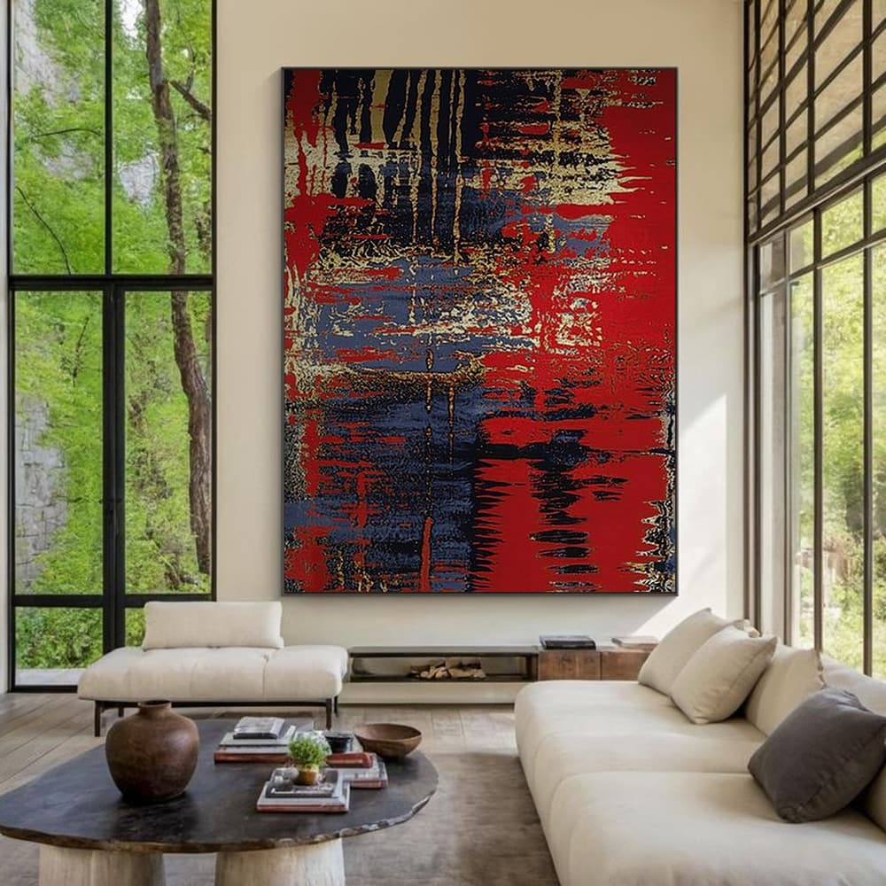 ABSTRACT EXPRESSIONISM: "ROYAL FLUSH"