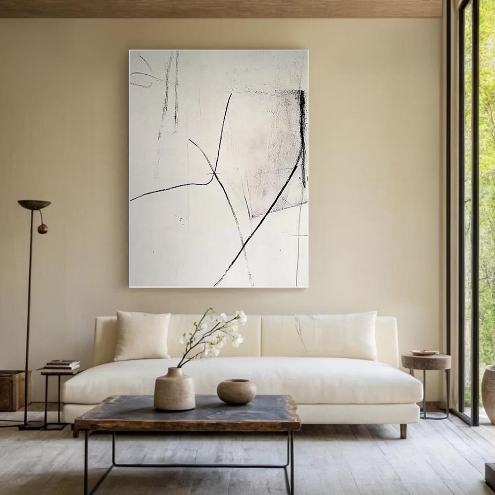 GEOMETRIC ART "UNWINDING LINES"
