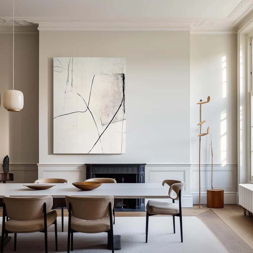 GEOMETRIC ART "UNWINDING LINES"