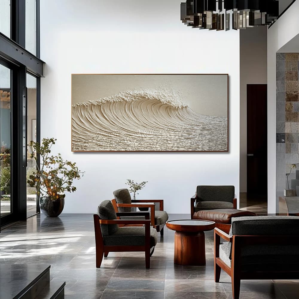 SEA & BEACH ART "IVORY CREST"