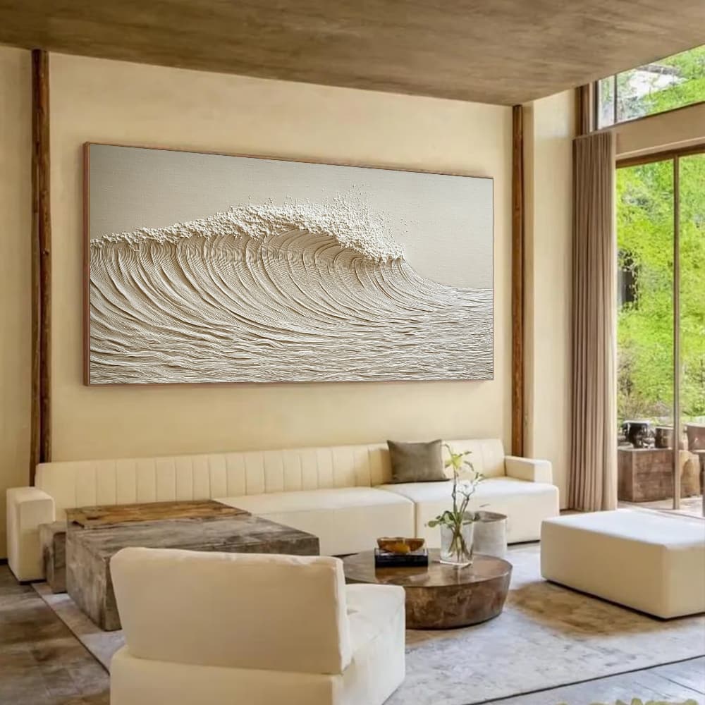 SEA & BEACH ART "IVORY CREST"