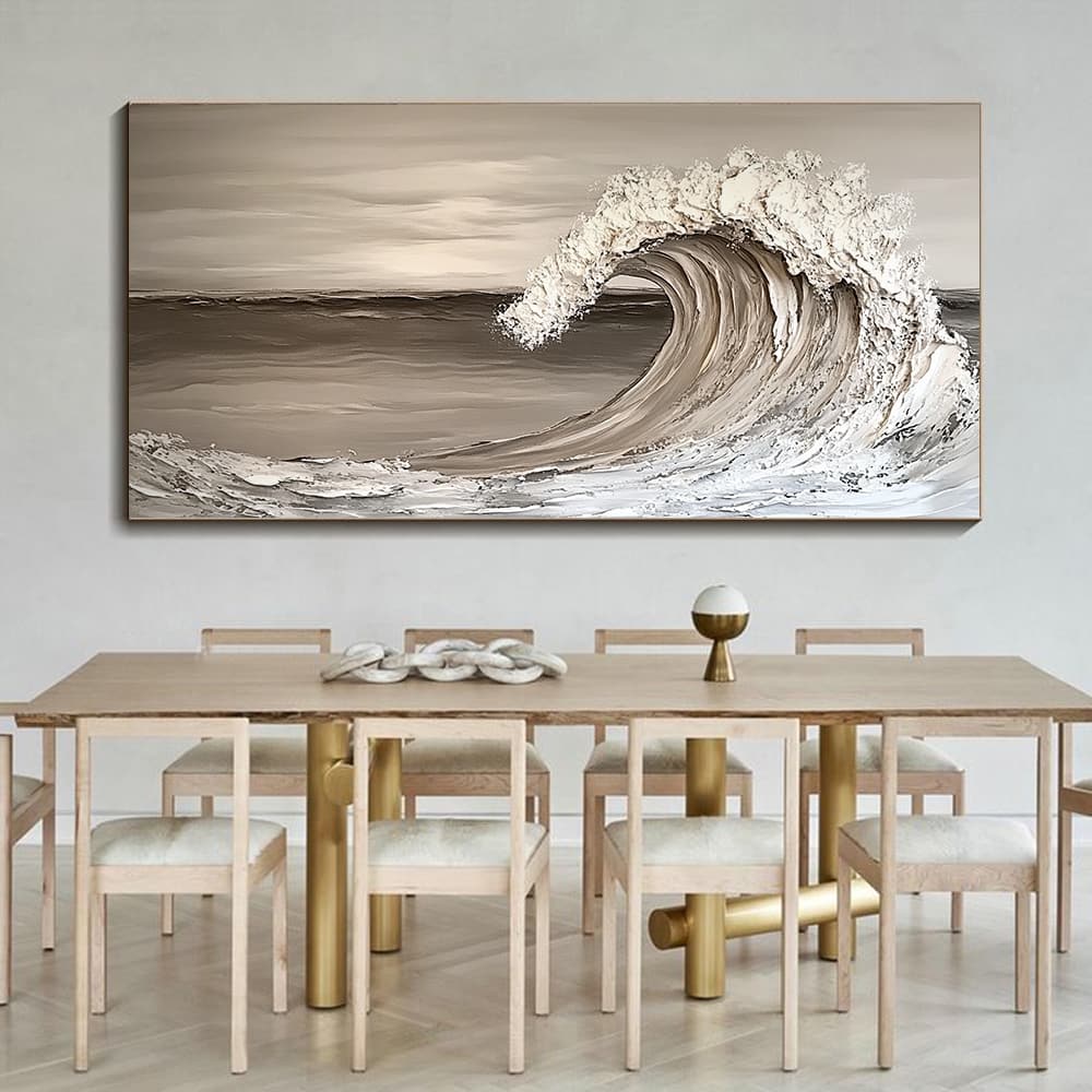 SEA & BEACH ART "STORMY BREAK"