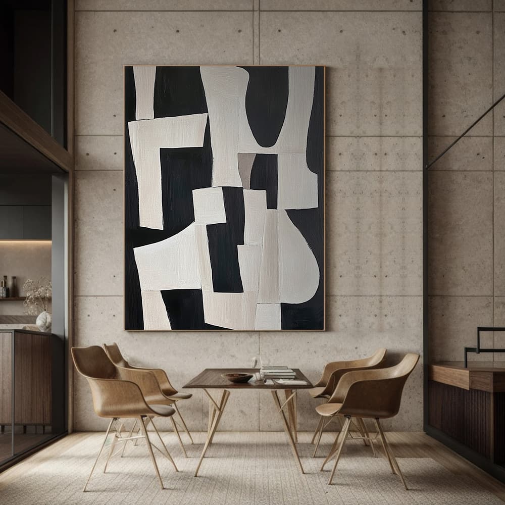 ABSTRACT ART "SHADOW PLAY"