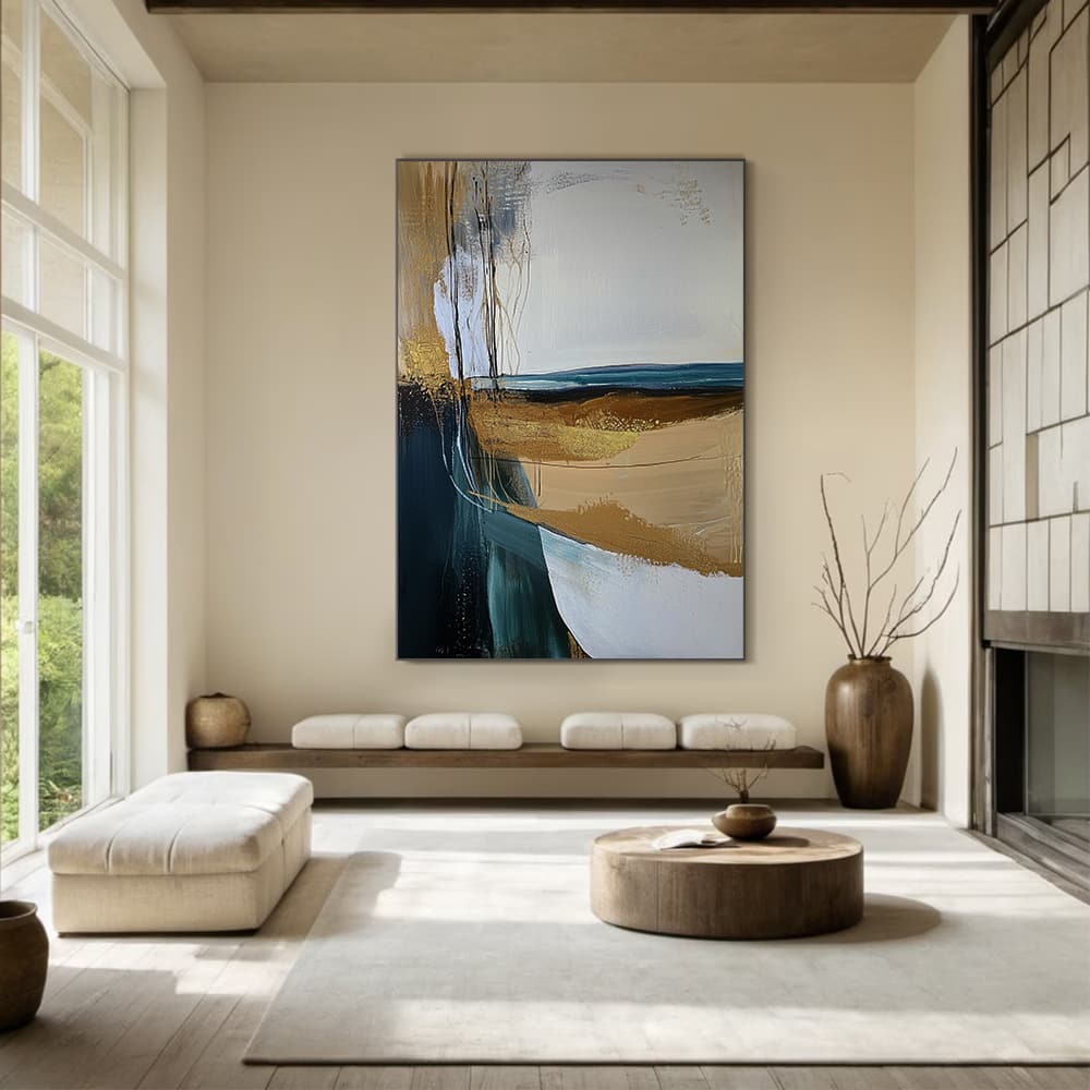LANDSCAPE ART "GOLDEN HORIZON"