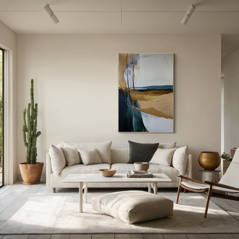 LANDSCAPE ART "GOLDEN HORIZON"