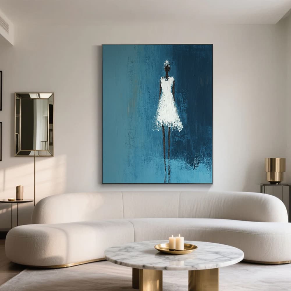 MINIMALIST ART: "AQUA DREAM"