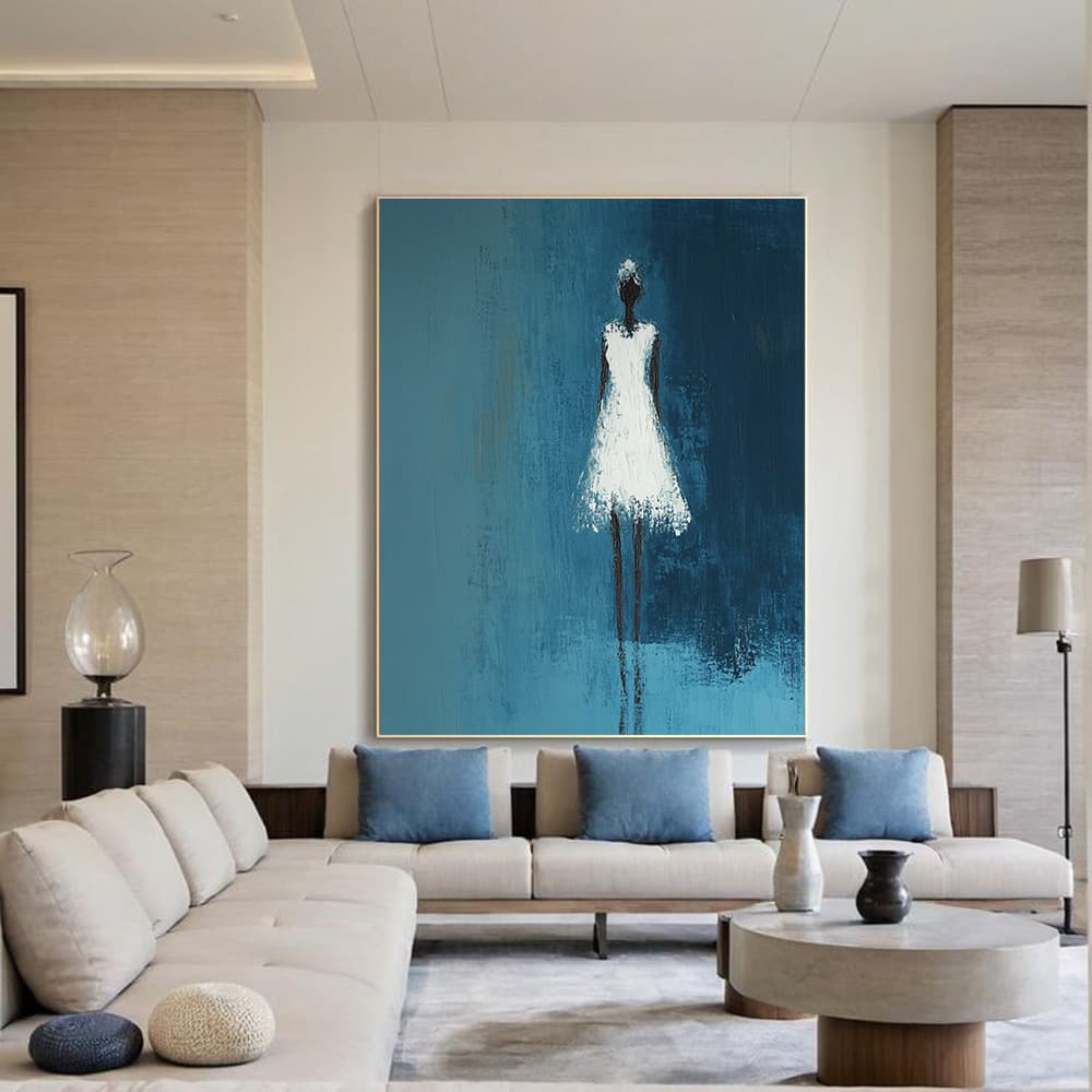 MINIMALIST ART: "AQUA DREAM"