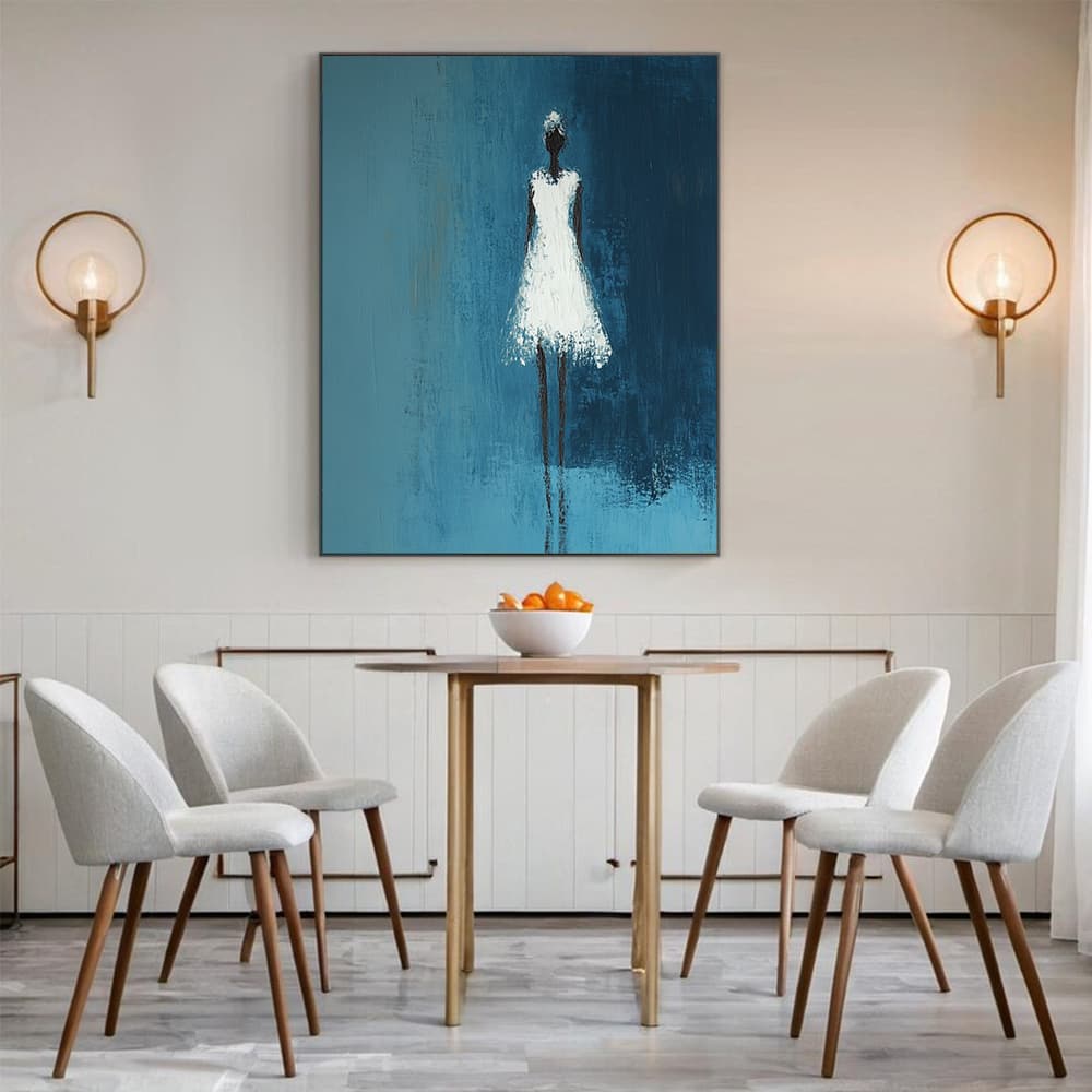 MINIMALIST ART: "AQUA DREAM"