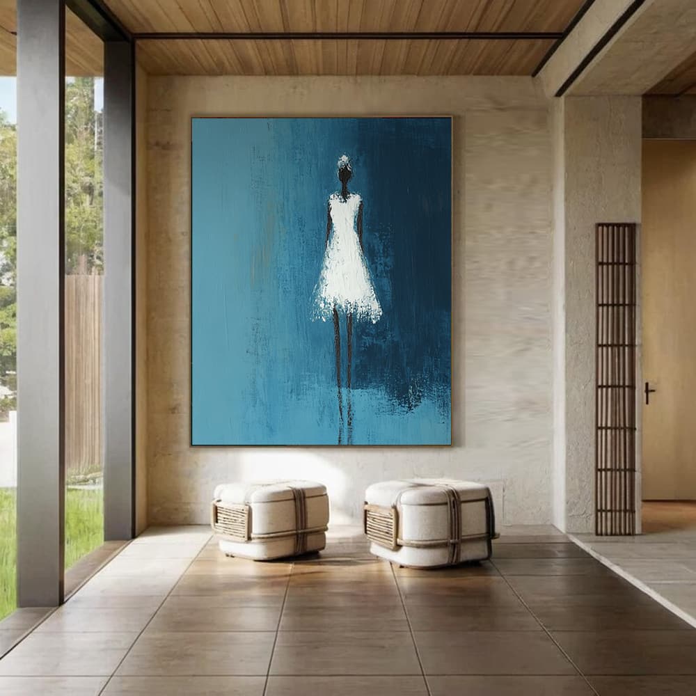 MINIMALIST ART: "AQUA DREAM"