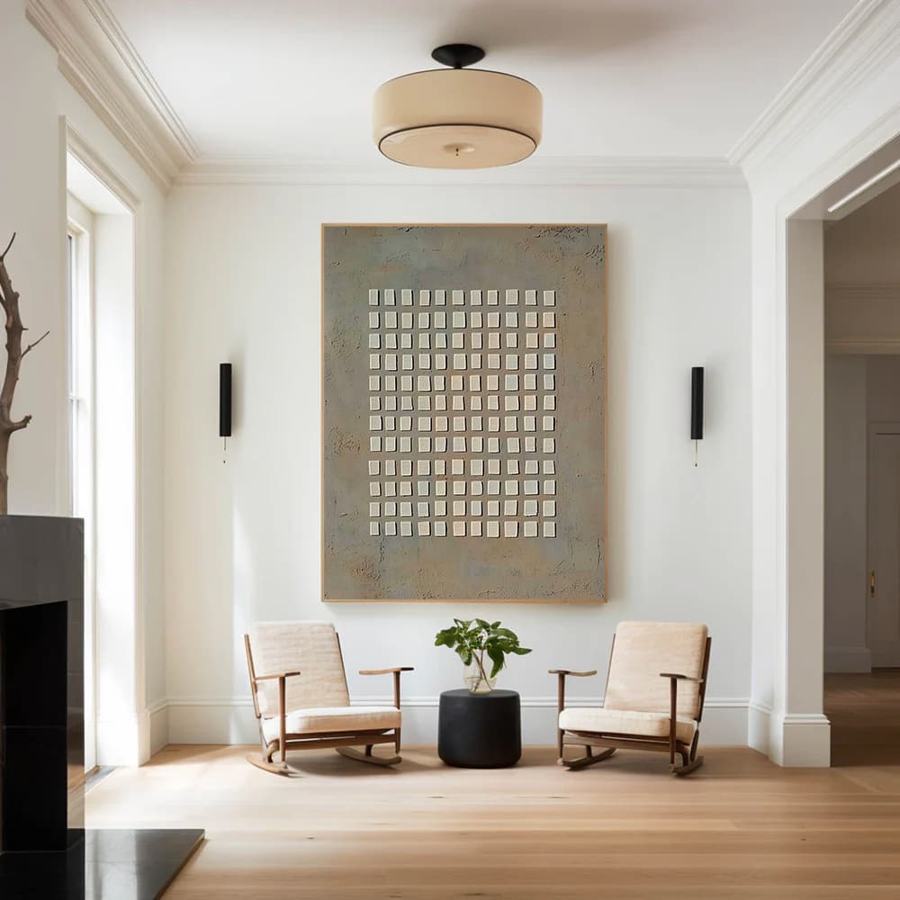 WABI SABI WALL ART "URBAN GRID"