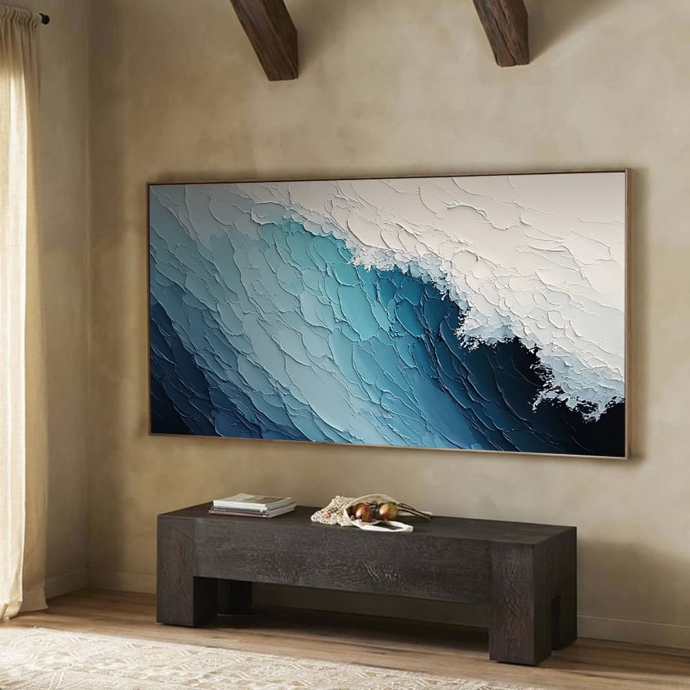SEA & BEACH ART "FROZEN WAVE"