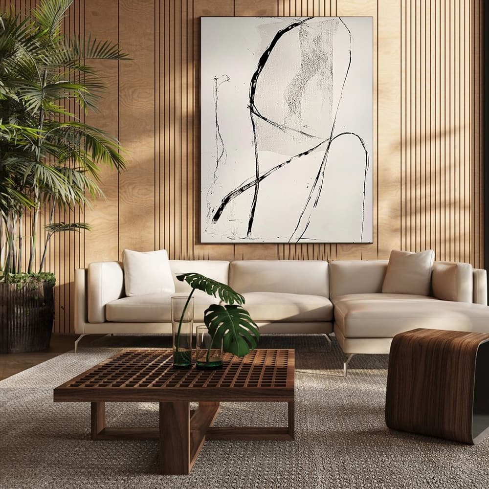 WABI SABI WALL ART "SERENE LINES"