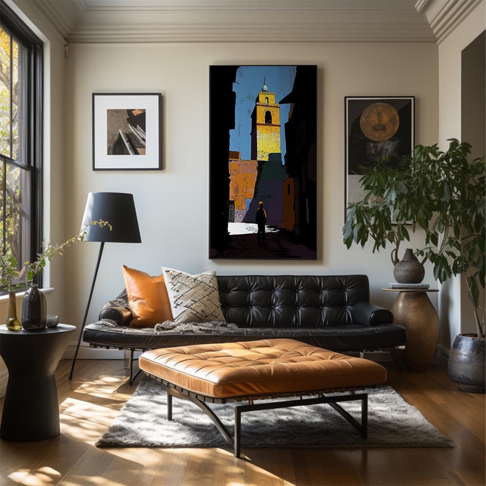 ARCHITECTURE ART "OLD TOWN CALLING"