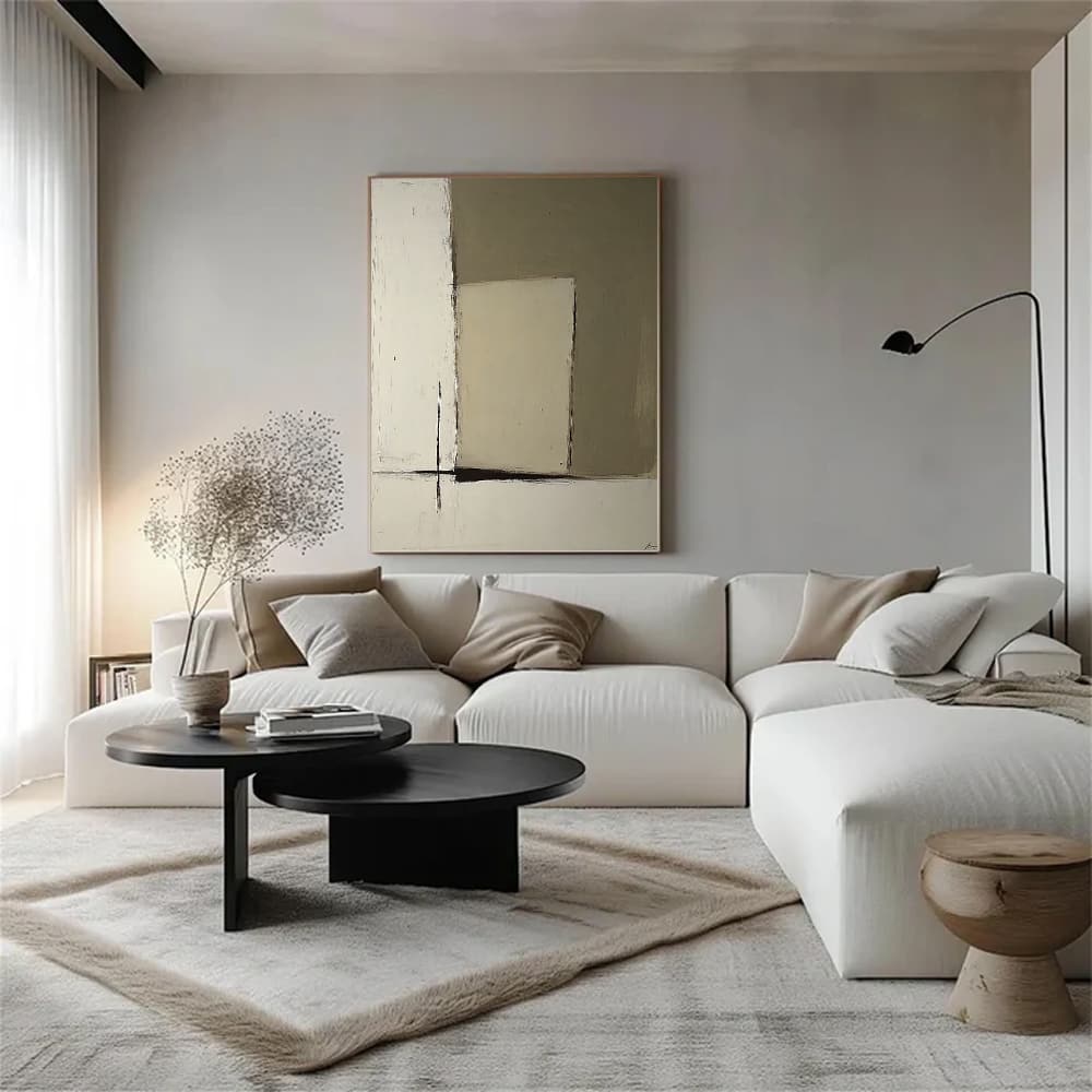 TEXTURAL PAINTING: "SANDSTORM WAVE"