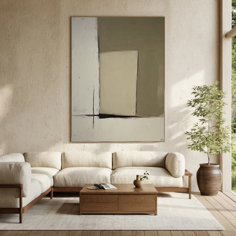 TEXTURAL PAINTING: "SANDSTORM WAVE"