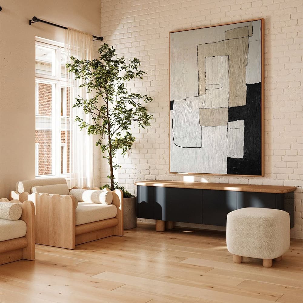 GEOMETRIC ART "DISTINCT PATHS"