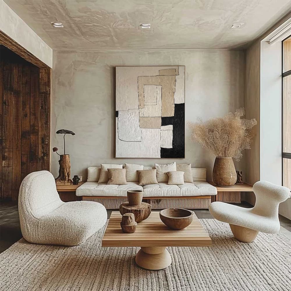 GEOMETRIC ART "DISTINCT PATHS"