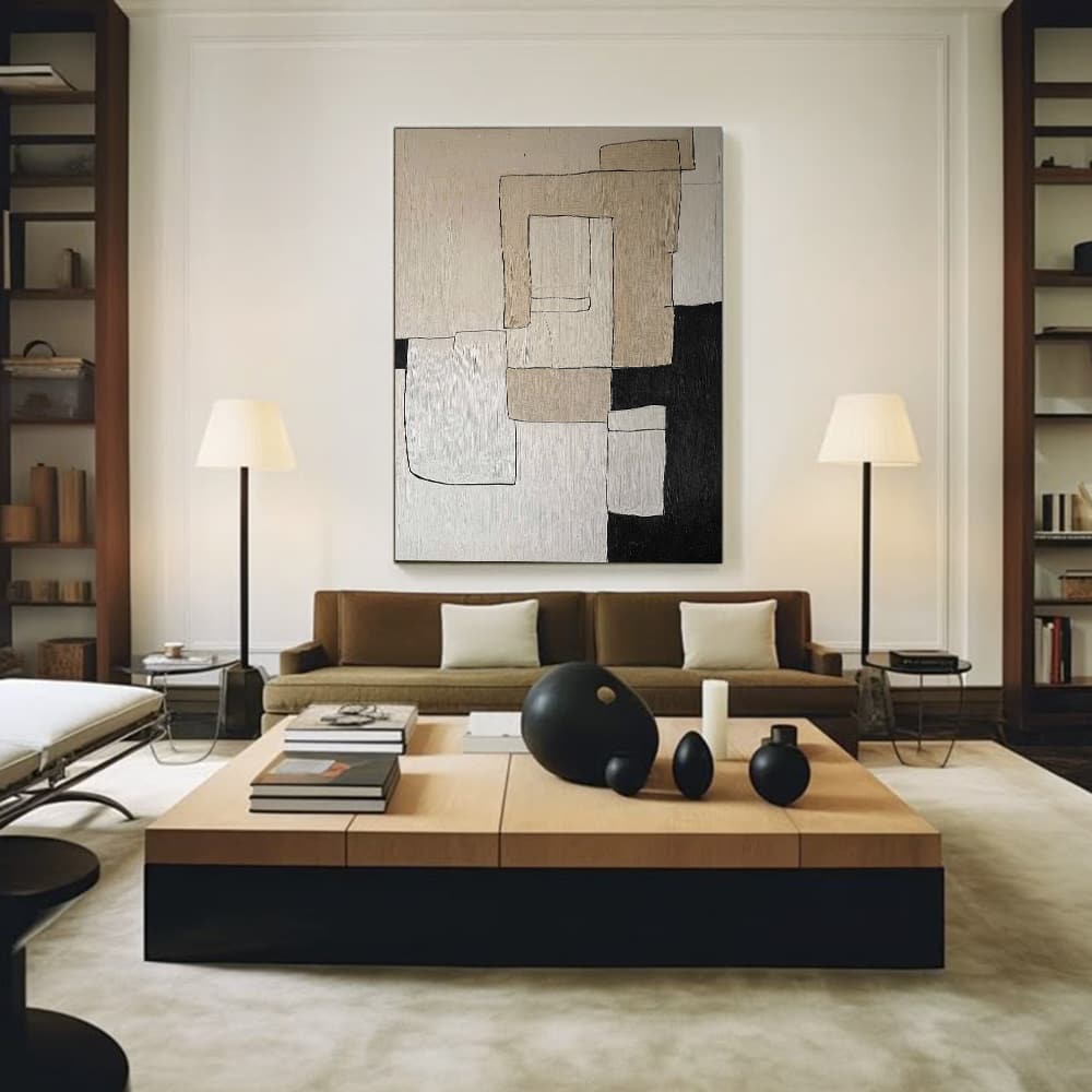 GEOMETRIC ART "DISTINCT PATHS"