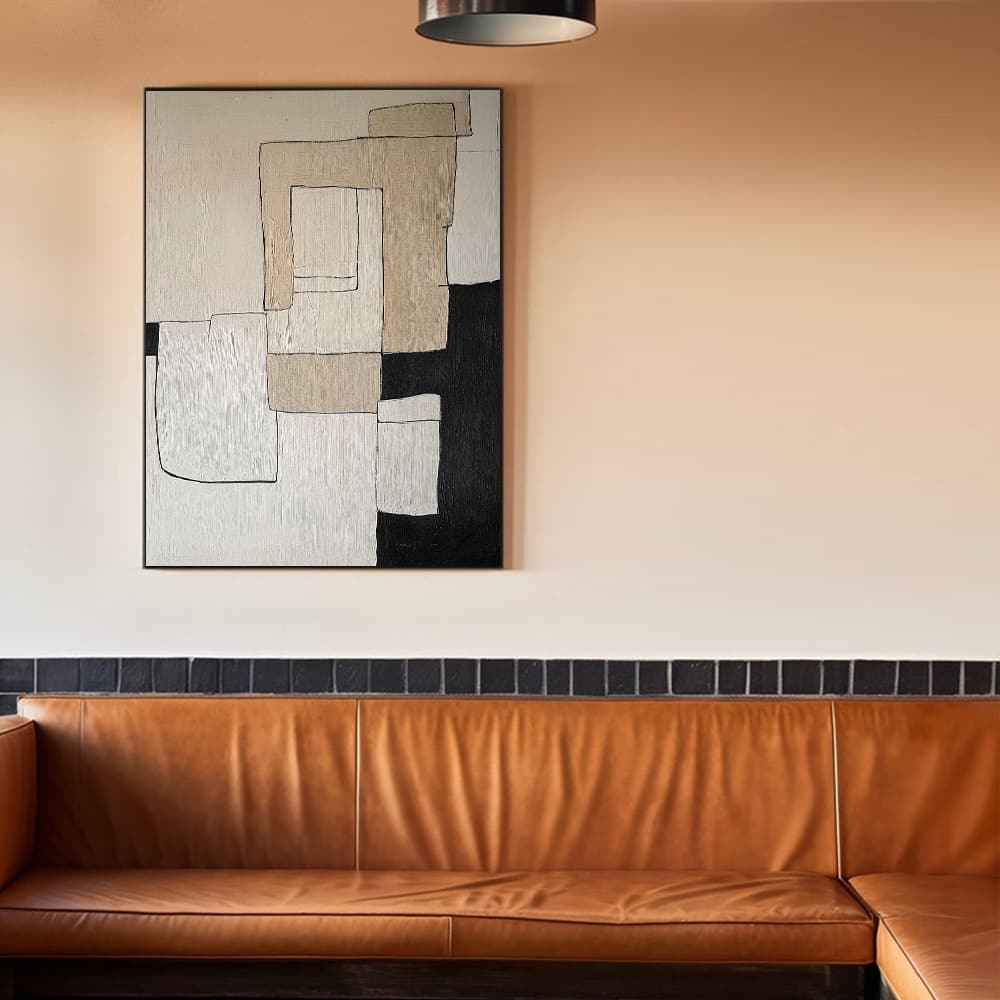 GEOMETRIC ART "DISTINCT PATHS"