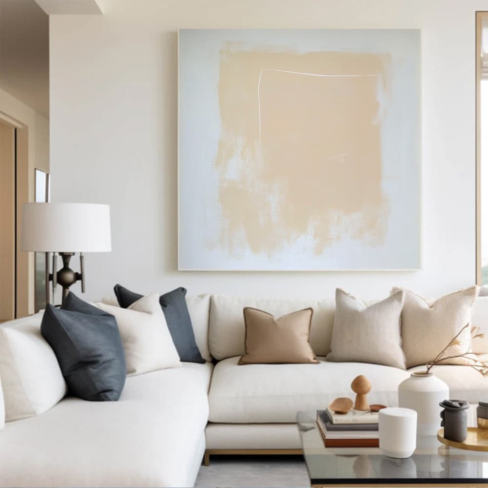 MINIMALIST ART "NUDE EMBRACE"