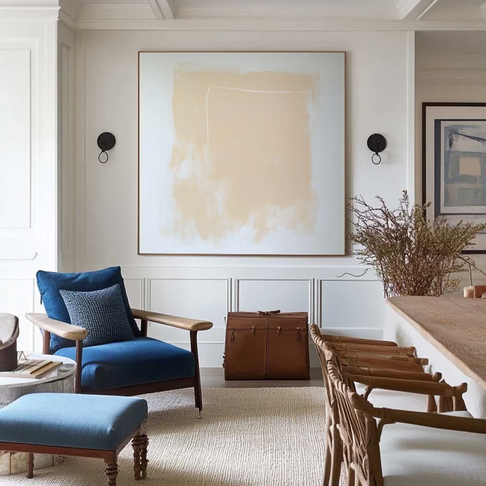 MINIMALIST ART "NUDE EMBRACE"