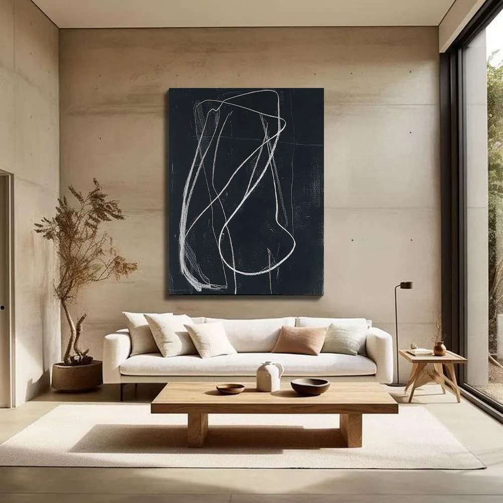 GEOMETRIC ART "GHOSTLY DANCE"