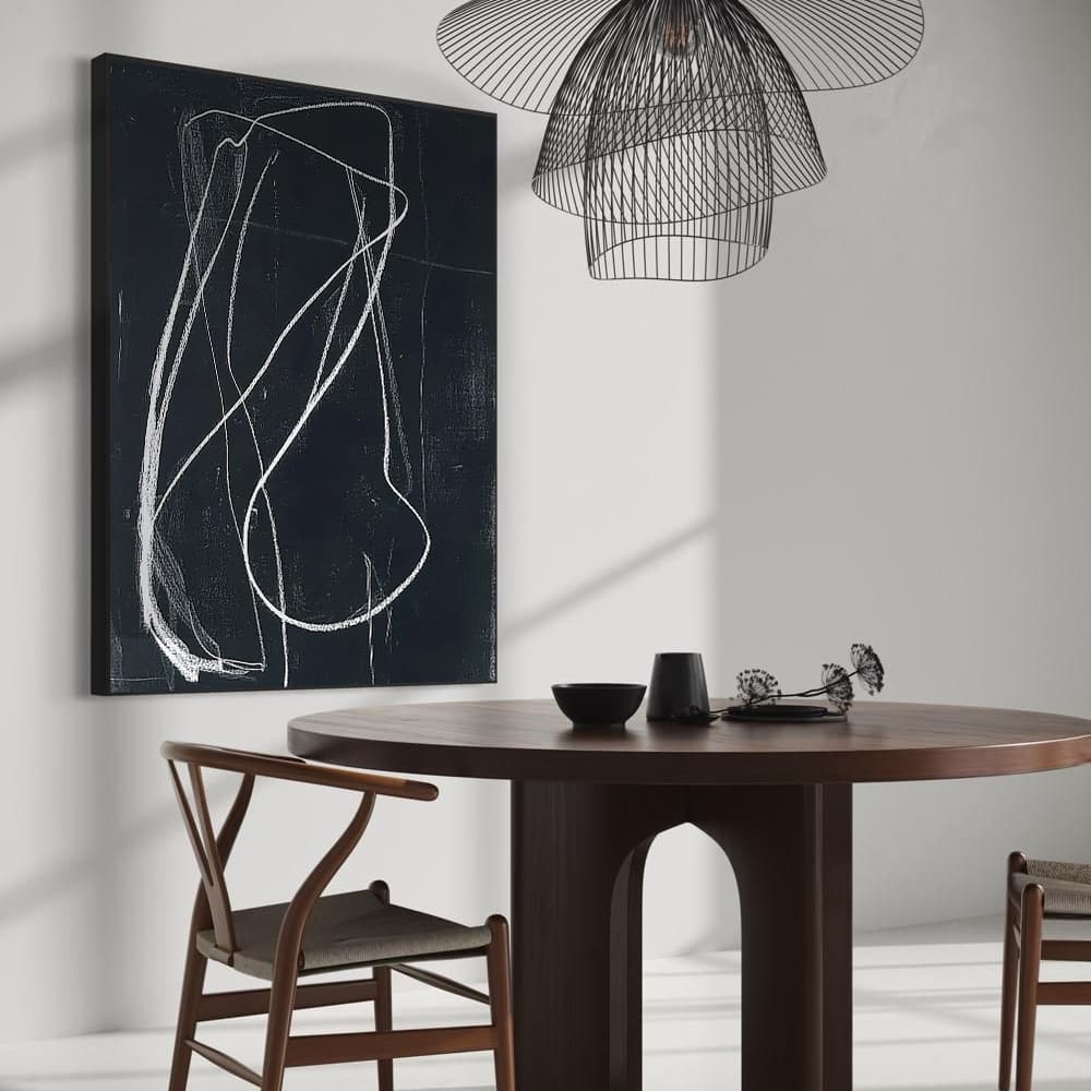 GEOMETRIC ART "GHOSTLY DANCE"