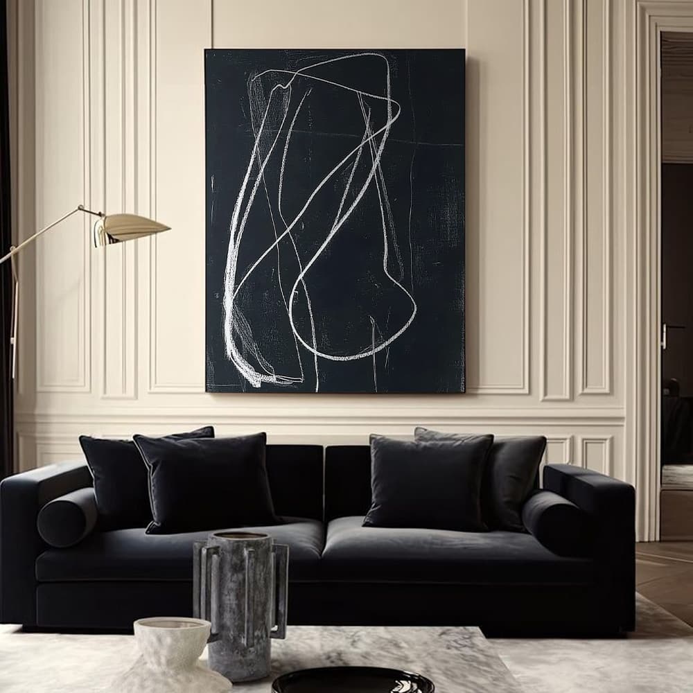 GEOMETRIC ART "GHOSTLY DANCE"