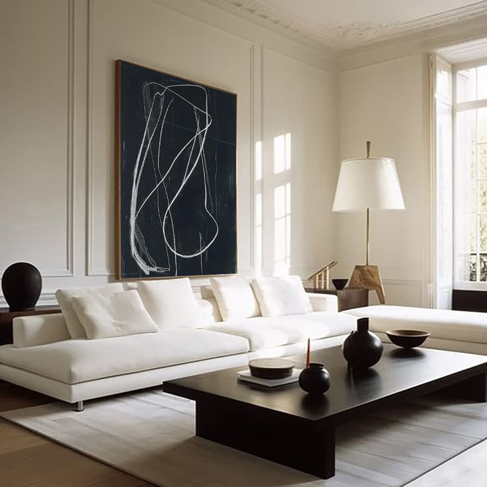 GEOMETRIC ART "GHOSTLY DANCE"