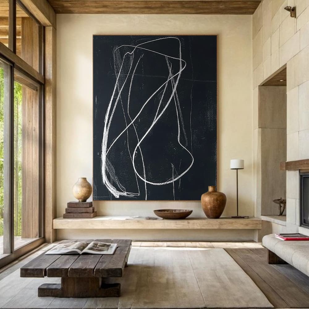 GEOMETRIC ART "GHOSTLY DANCE"