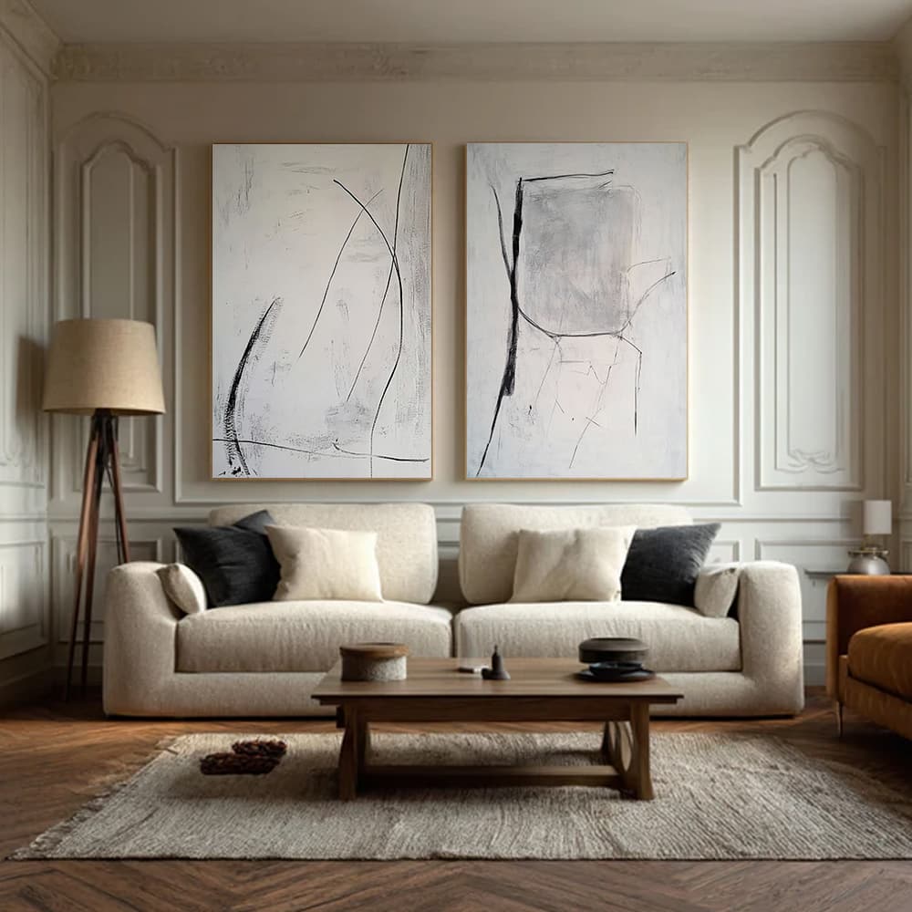 MINIMALIST ART "DUAL RESONANCE"