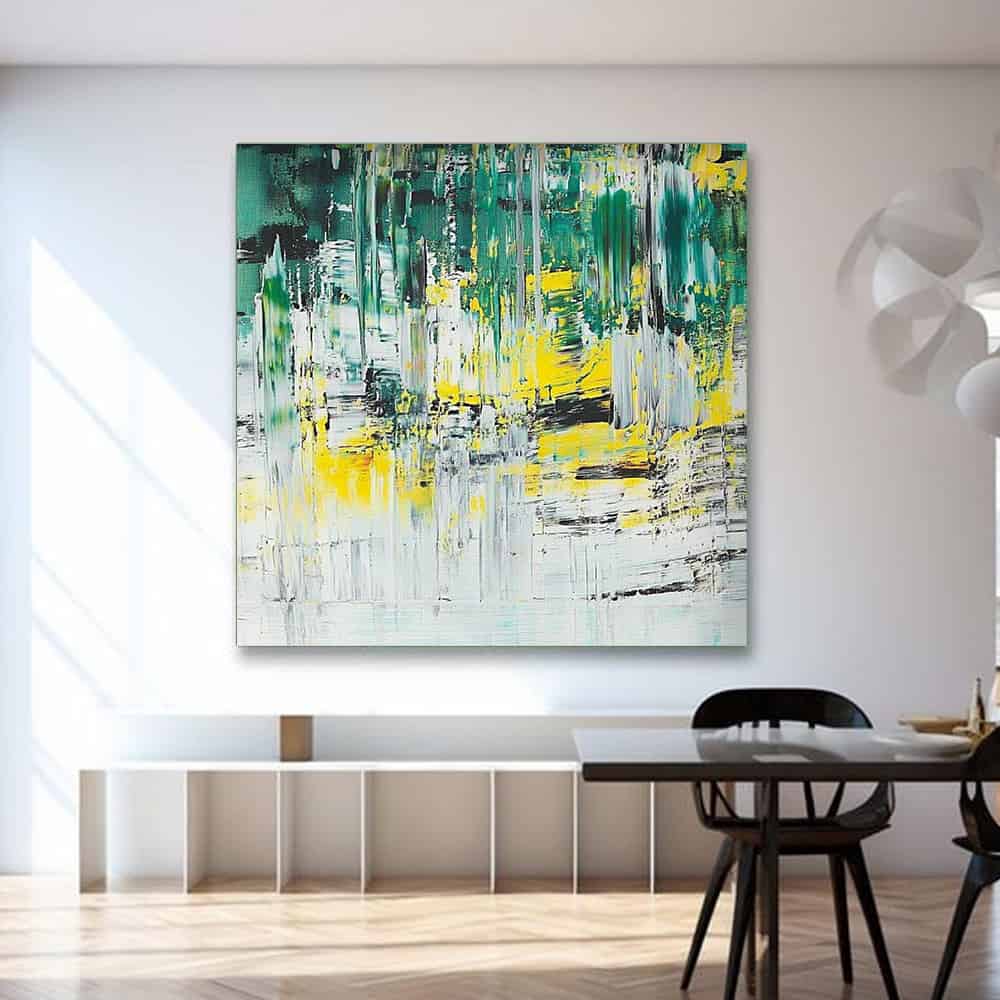 ABSTRACT ART "BIRCHWOOD GLARE"