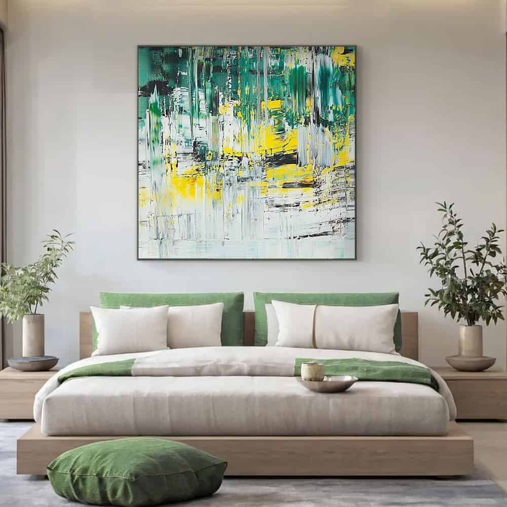 ABSTRACT ART "BIRCHWOOD GLARE"