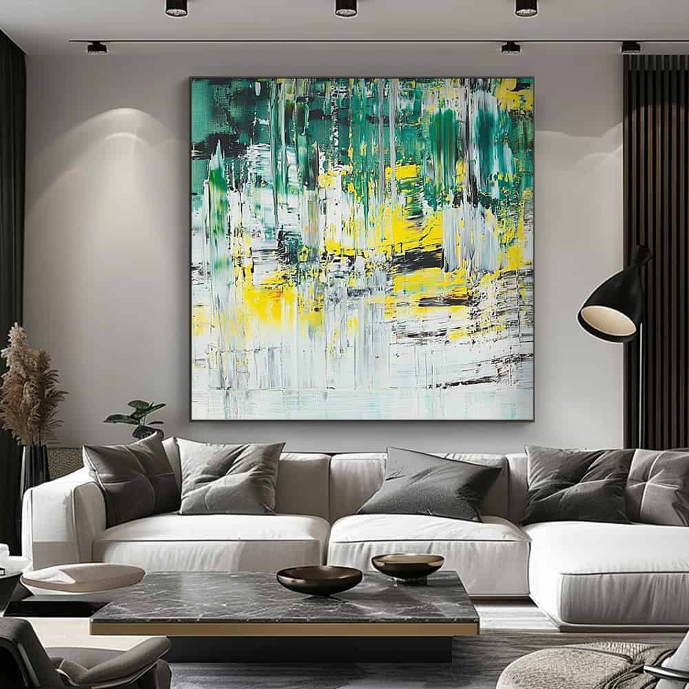 ABSTRACT ART "BIRCHWOOD GLARE"